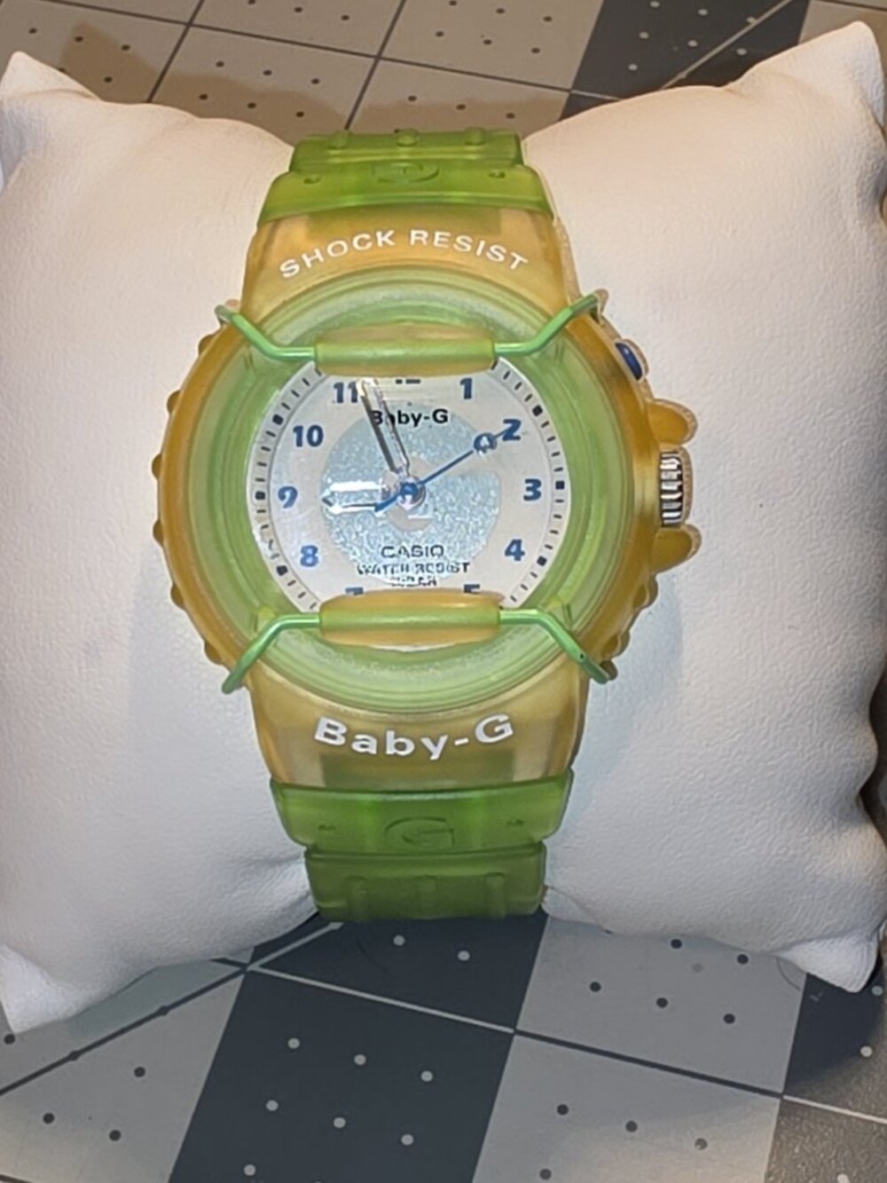 Casio Baby-G BG-10 Green Jelly Resin Watch